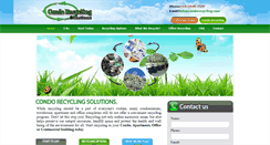 Desktop Screenshot of condorecycling.com